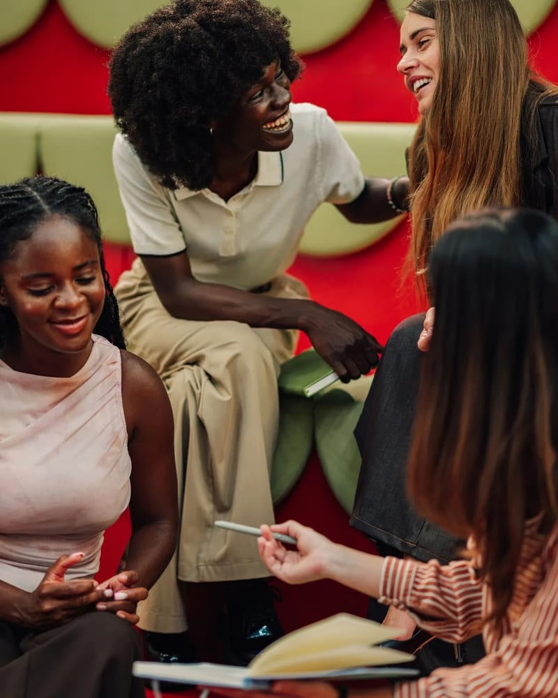 Young women in a workshop